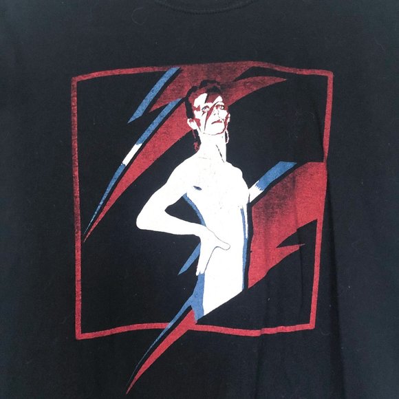 David Bowie T-shirt size medium band tee - Picture 2 of 3